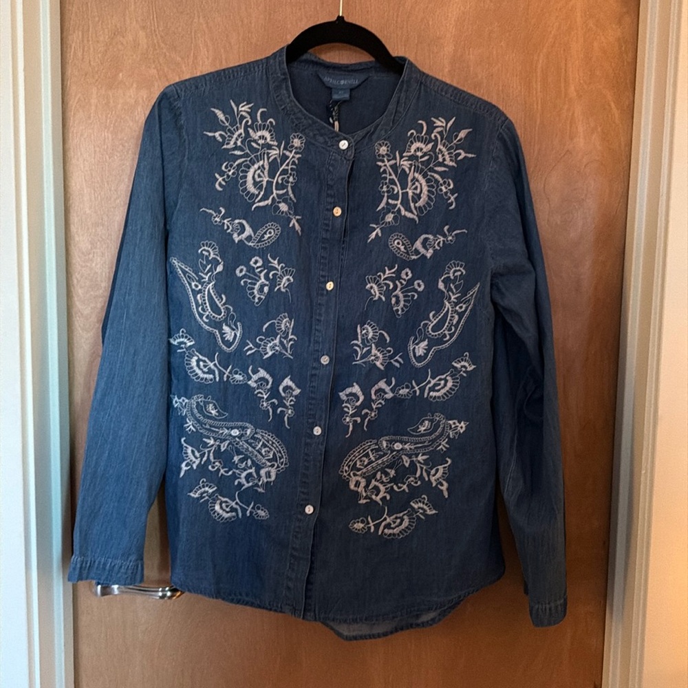 April Cornell Delft Tunic